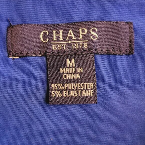 Chaps ~ Sz M ~ Royal Blue ~ Formal ~ Mid Calf Dress ~ NWOT - Picture 7 of 7